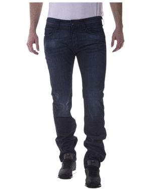 Armani Collezioni Cotton Jeans - Blue