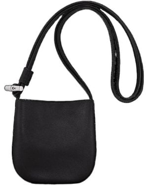 Longchamp Le Roseau S Shoulder Bag - Black