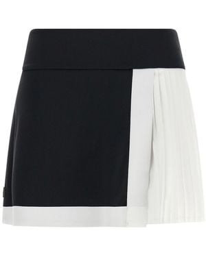 Goldbergh Axelle Pleated Performance Skort - Black