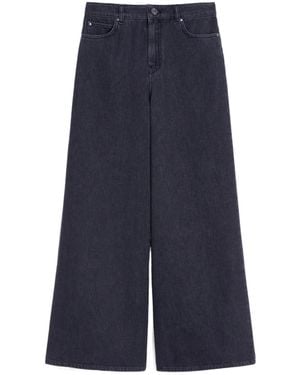 Weekend by Maxmara Vega Wide Leg Jeans - Blue