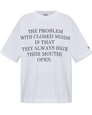Moschino Short-Sleeved T-Shirt - White