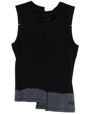 Y-3 Dip Dye Tank Top - Black