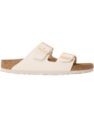 Birkenstock Arzna Adjustable Flat Sandals - Natural