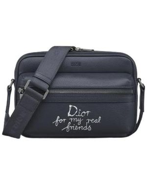 Dior And Hylton Nel Rider 2.0 Zipped Backpack in Blue for