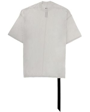 Rick Owens Oversized Crewneck T-Shirt - White