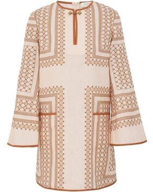 Zimmermann Tunic Mini Dress - Natural
