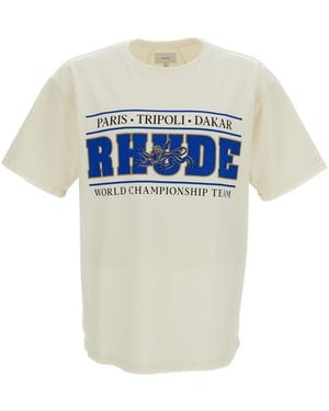 Rhude Short-Sleeved T-Shirt - White