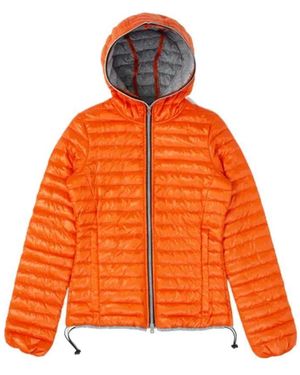 Duvetica Logo Details Cotton Suit - Orange