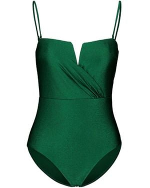 Zimmermann Swimsuit With Detachable Straps - Green