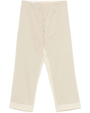 RANRA Drawstring Casual Trousers - White
