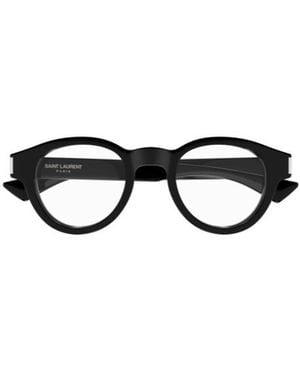 Saint Laurent Eyewear Sl 792 Round Glasses And Frames - White