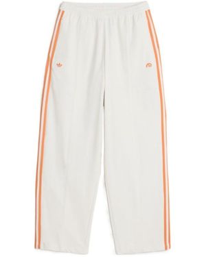 adidas Originals X Miaou Logo-Embroidered Side-Stripe Track Trousers - White