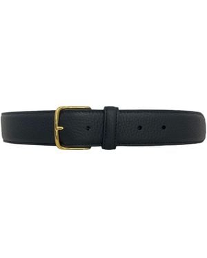 The Row Leather Belt - White