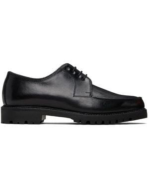 Rier Norwegian Derby Shoes - Black
