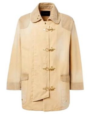 Wales Bonner Lapel Coat - Natural