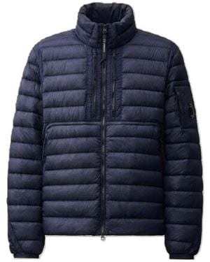 C.P. Company Long-Sleeved Padded Jacket - Blue