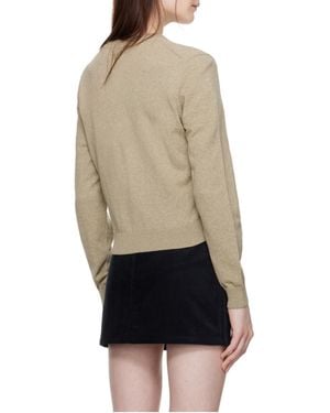 A.P.C. Josephine Cropped Cardigan - Natural