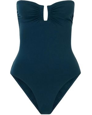 Eres Bandeau Swimsuit - Blue
