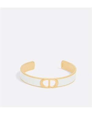 Dior 30 Montaigne Thin Bangle - White