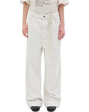 Ann Demeulemeester Kristel Baggy-Fit Jeans - Grey