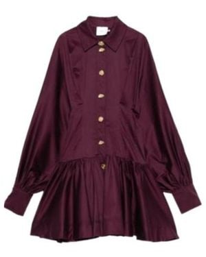 Aje. Alexia Mini Dress - Purple