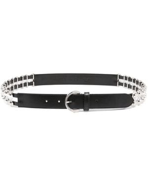 Pinko Adjustable Waist Belt - White