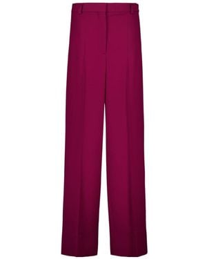 Stella McCartney Pressed Crease Tailored Pants - Purple