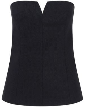 St. Agni Strapless Top - Black