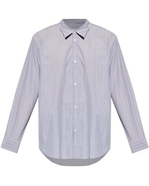 Studio Nicholson Striped Long-Sleeve Shirt - Purple