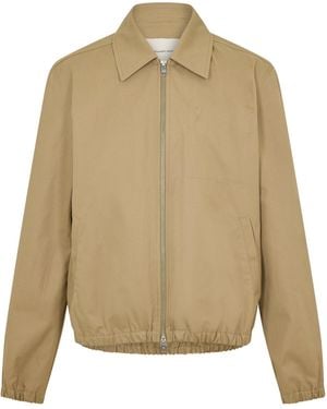 Ami Paris Simple Cropped Jacket - Natural