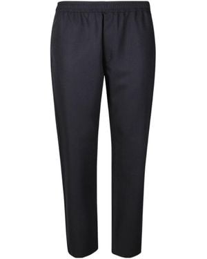 Barena Riobarbo Dile Herringbone Trousers - Blue