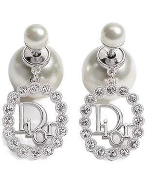 Dior Tribales Earrings - White