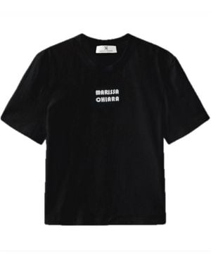 Marissa Chiara Short-Sleeved T-Shirt - Black