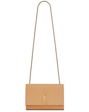 Saint Laurent Kate Medium Shoulder Bag - White