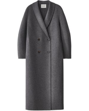 Lisa Yang Doublé Shawl Coat - Gray
