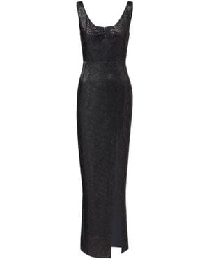 Roland Mouret Embellished Crêpe Gown - Black
