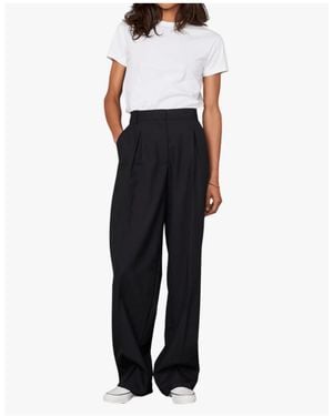 Officine Generale Pleated Trousers - Black