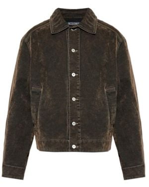 Jacquemus Mirada Button-Up Jacket - Black