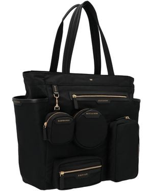 Anya Hindmarch Multi-Pouch Tote Bag - Black