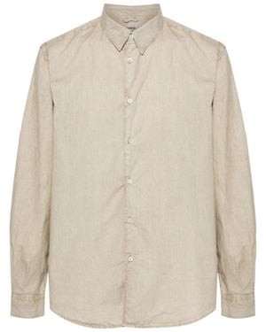 Aspesi Long-Sleeve Cotton Shirt - White