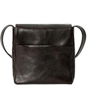 Our Legacy Savant Flap Messenger Bag - Black