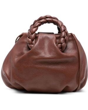 Hereu Small Handle Shoulder Bag - Brown