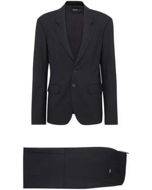 DSquared² Single-Breasted Blazer - Blue
