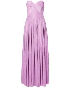 Jonathan Simkhai Off Shoulder Dress - Purple