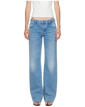 St. Agni Fade Details Jeans Leggings - Blue