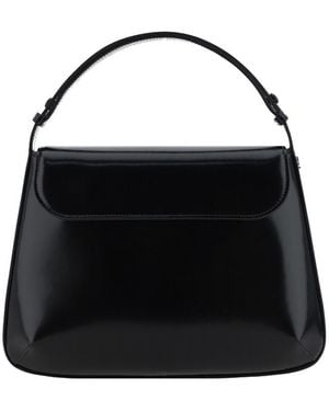 Courreges Flip Handbag - Black
