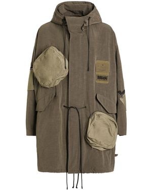 Dolce & Gabbana Multi-Pocket Hooded Jacket - Multicolour