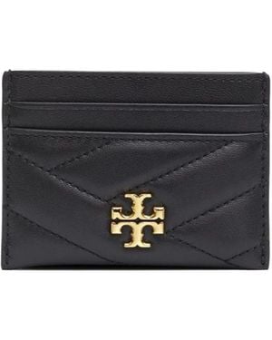 Tory Burch Kira Chevron Card Holder - Black