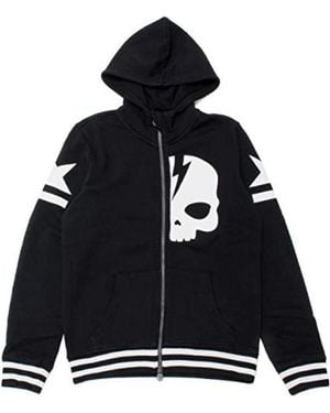 Hydrogen Hooded Casual Jacket - Black