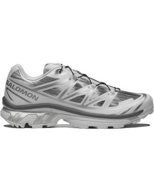 Salomon Lab Xt-6 Camo Patterned Trainers - Grey